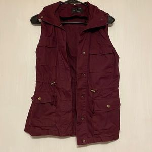 Maroon vest